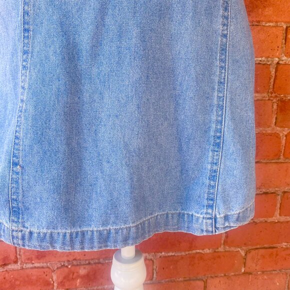 90s denim dress - Picture 5 of 11